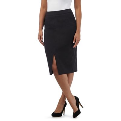 The Collection Black pinstripe pencil skirt